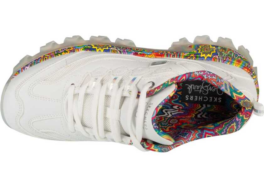 Sneakers SKECHERS Jen Stark: Hi-Ryze - Deco Drip White Femei (BM 16087739) 3