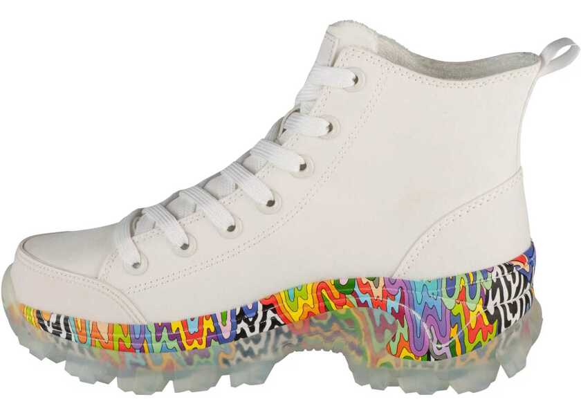 Sneakers SKECHERS Jen Stark: Hi-Ryze - See-Thru Drip White Femei (BM 16087745) 2
