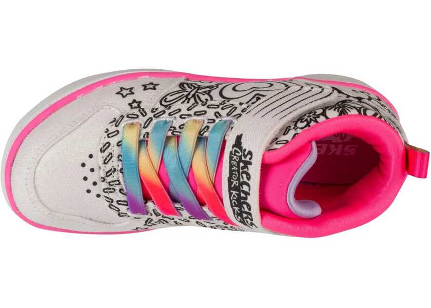 Sneakers SKECHERS Sport Court 92 - Color Me Kicks White Fete (BM 16087838) 3