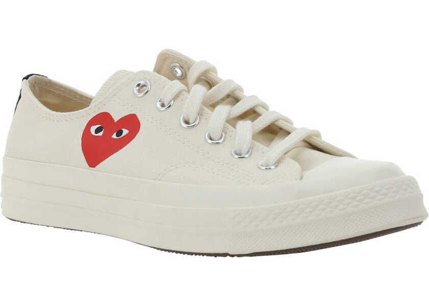 Sneakers COMME DES GARONS PLAY X CONVERSE Comme des Garcons Play x Converse Sneakers WHITE Barbati (BM 16088489) 2