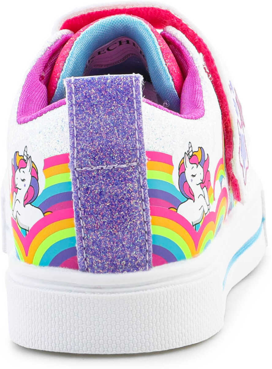 Sneakers SKECHERS S-Lights Twinkle Sparks Jumpin Clouds White Fete (BM 16088654) 5