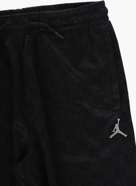 Pantaloni de trening Nike Air Jordan Solid Color Joggers With All-Over Monogram Black Baieti (BM 16089185) 2