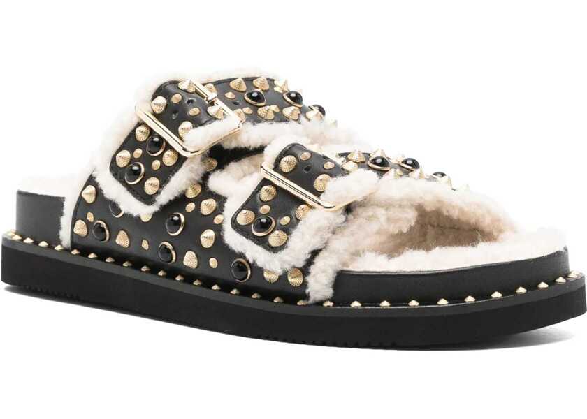 Sandale ASH Sandal Utah Bis BLACK Femei (BM 16089362) 2