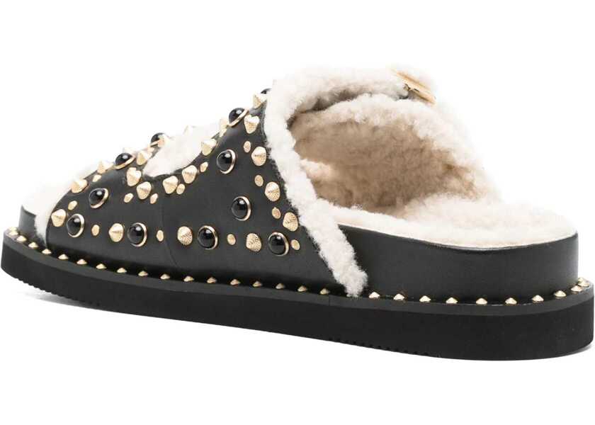 Sandale ASH Sandal Utah Bis BLACK Femei (BM 16089362) 3