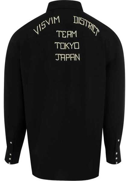 Camasi casual VISVIM Shirt With Logo BLACK Barbati (BM 16089422) 2