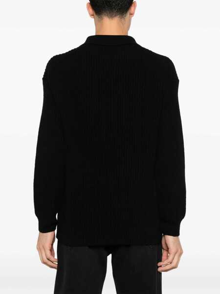Pulovere Emporio Armani Wool Jersey. BLACK Barbati (BM 16089488) 4