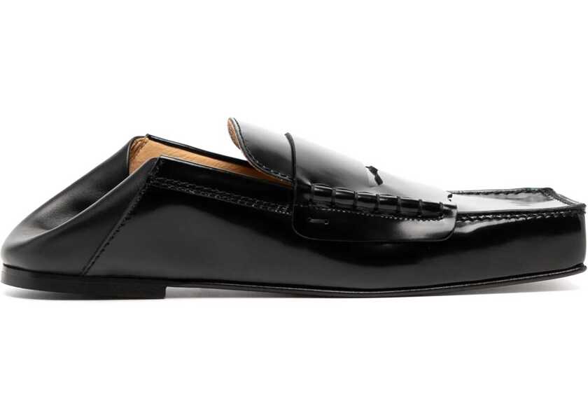 Mocasini JACQUEMUS Moccasin Carre BLACK Femei (BM 16089491) 5