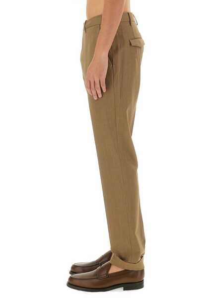 Pantaloni casual PT TORINO Straight Leg Pants BEIGE Barbati (BM 16089515) 4