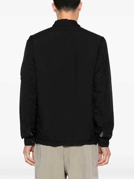 Camasi casual C.P. Company Shirt With Logo BLACK Barbati (BM 16089569) 4