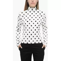 Bluze Satin Dolka Pot Top With Rear Zip Femei