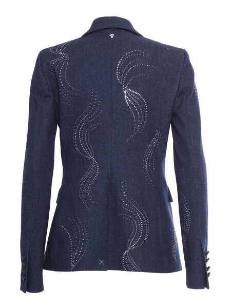 Paltoane Dondup JACKET Blue Femei (BM 16090025) 2