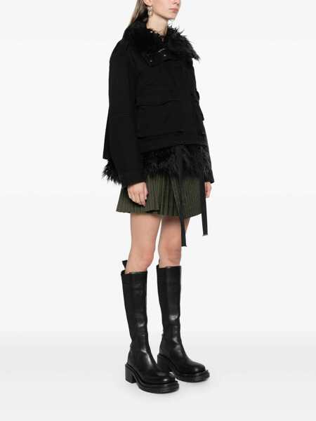 Geci Parka Dondup PARKA JACKET Black   Femei (BM 16090031) 3