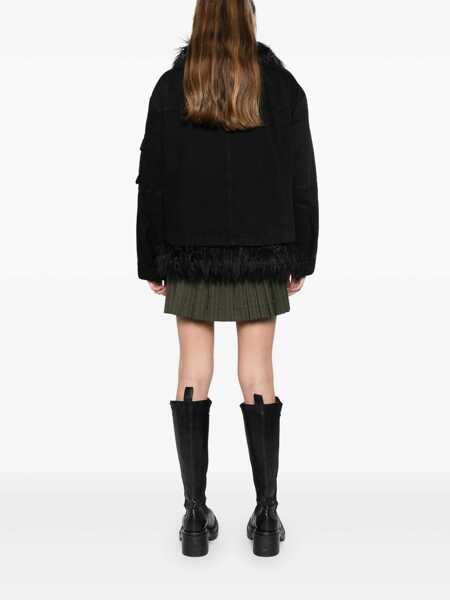 Geci Parka Dondup PARKA JACKET Black   Femei (BM 16090031) 4