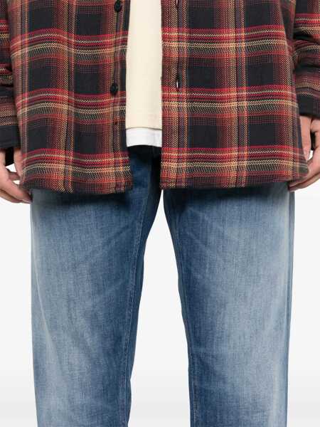 Blugi drepti Dondup DIAN PANTS Blue Barbati (BM 16090121) 5