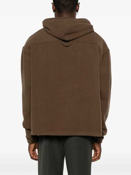 Pulovere Rier Rier Sweatshirts BROWN Barbati (BM 16091114) 4