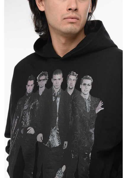 Bluze de trening 1989 STUDIO Printed Brushed Cotton Nsync Hoodie Black Barbati (BM 16098182) 3