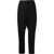 Jil Sander Front-Pleated Cropped Pants Black