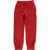 Nike Air Jordan Solid Color Brushed Joggers Red