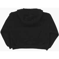 Bluze de trening pentru Baieti - Bluze de trening Nike Fleeced Cotton Hoodie With Contrasting Logo Black Baieti (BM 16099253) - B-mall.ro
