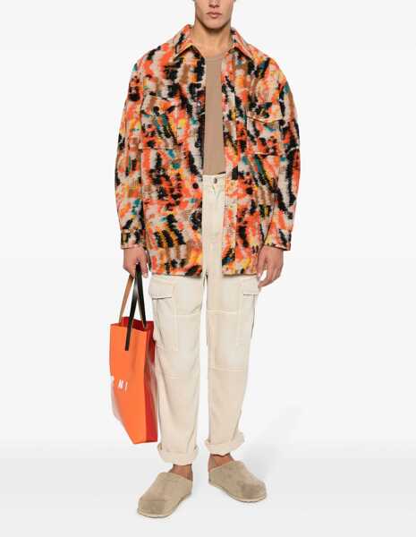 Pantaloni casual Isabel Marant Twill Fabric Cargo Pants With Belt Loops Beige Barbati (BM 16099355) 2