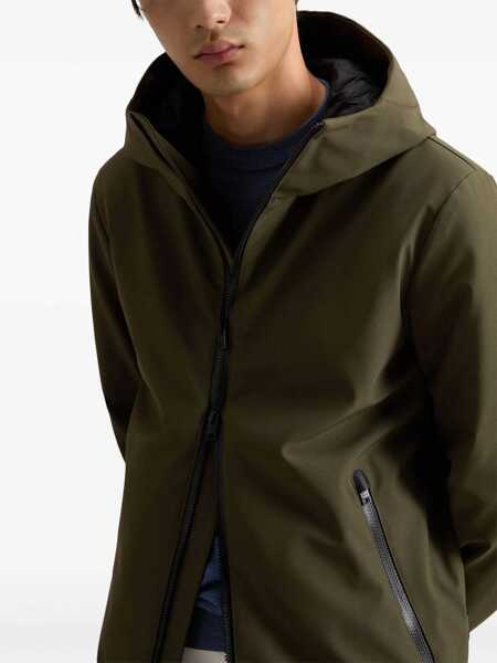 Jachete Woolrich Pacific Soft Jacket DARK GREEN Barbati (BM 16099448) 5