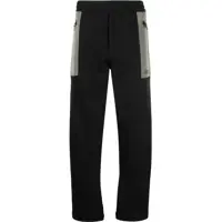 Pantaloni de trening Brushed Cotton Hybrid Sweatpants With Contrasting Nylon Pock Barbati