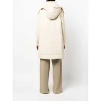 Geci Parka Dama - Geci Parka Fay Pile-Borg Paded Parka With Hanger Detail Beige Femei (BM 16099868) - B-mall.ro