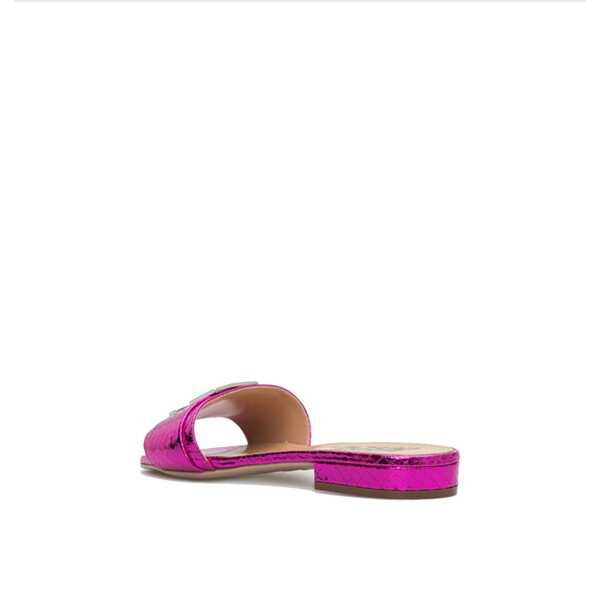 Sandale Sergio Rossi Sergio Rossi Leather Flat Sandals Pink Femei (BM 16100354) 3