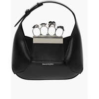 Genti de mana Leather Jewel Knuckles Hobo Bag Femei