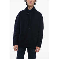 Cardigane Maxi Cradigan Grave With Patch Pockets Barbati