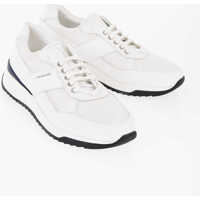 Sneakers Id Leather And Mesh Low-Top Sneakers Barbati
