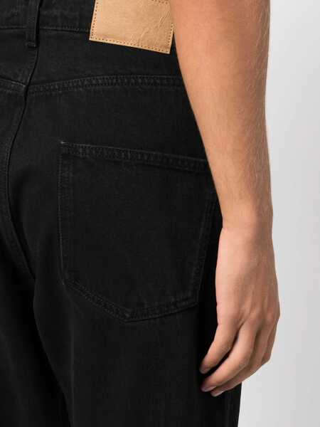 Blugi drepti 1989 STUDIO Regular-Fit Dark-Wash Jeans 25Cm Black Barbati (BM 16101089) 5