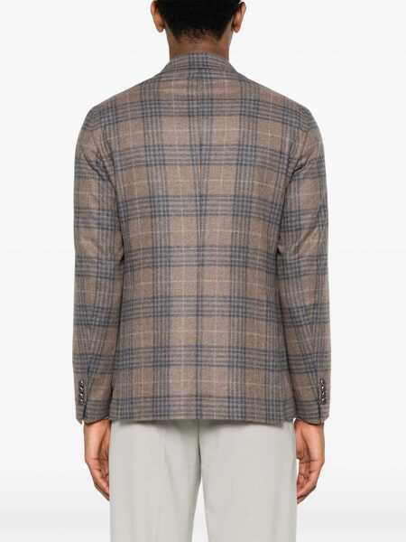 Geci Tagliatore Tagliatore Man Single Breast Jacket Clothing BROWN Barbati (BM 16103798) 4