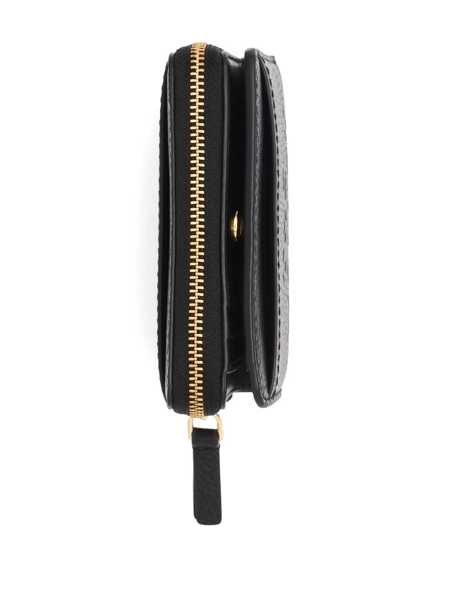 Portofele Marc Jacobs Marc Jacobs The Leather Mini Compact Wallet Black Femei (BM 16105589) 3