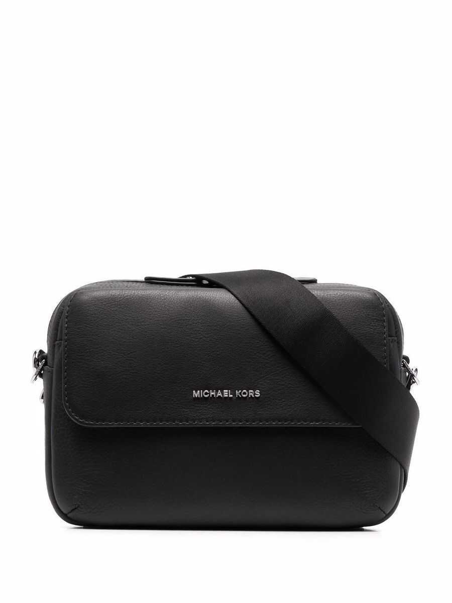 Genti de umar Michael Kors Michael Kors Hudson Utility Crossbody Bags Black Barbati (BM 16106102) 1