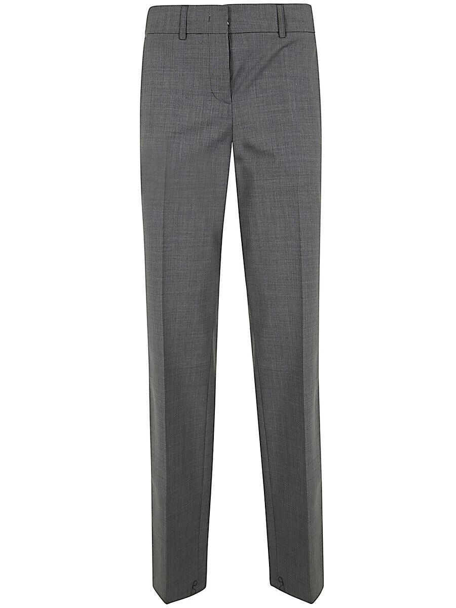 Pantaloni casual DR. HOPE Dr. Hope Straight Trousers Clothing GREY Femei (BM 16106216) 2