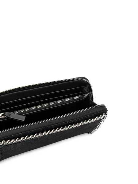 Portofele Stella McCartney Stella McCartney Falabella Continental Wallet Black Femei (BM 16106591) 3