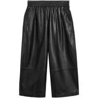 Pantaloni casual Herskind Eagle Leather Cropped Trousers Femei
