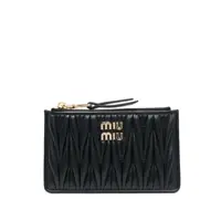 Portofele Miu Miu Miu Miu Matelassé Leather Wallet