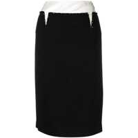 Fuste N°21 Crepe Pencil Skirt Clothing Femei