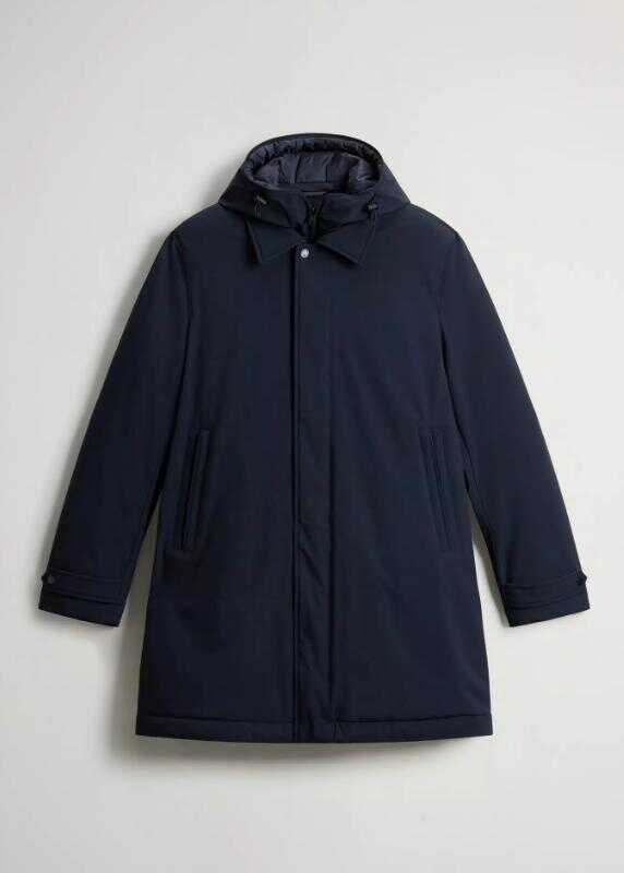 Paltoane Woolrich Woolrich Coats BLUE Barbati (BM 16110401) 1