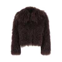 Geci Tibet Fur Short Jacket Femei