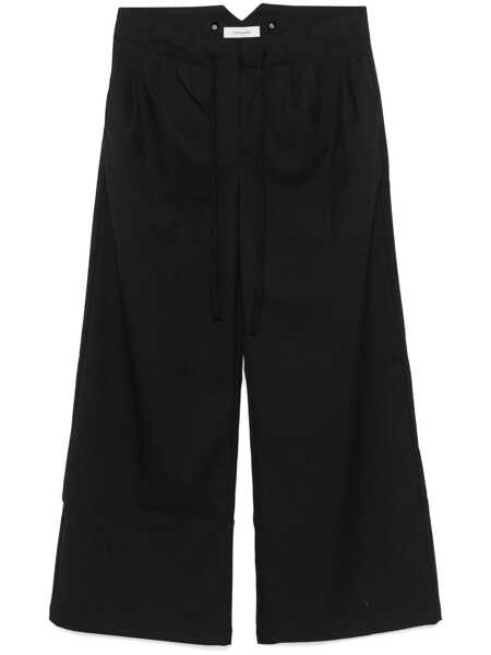 Pantaloni casual ENTIRE STUDIOS Entire Studios Cinch Pant Clothing Black Femei (BM 16111256) 1