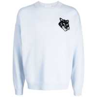 Camasi Maison Kitsuné Fox Head Intarsia Comfort Jumper Clothing Barbati