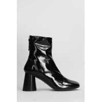 Bocanci Halmanera Glaze High Heels Ankle Boots Femei