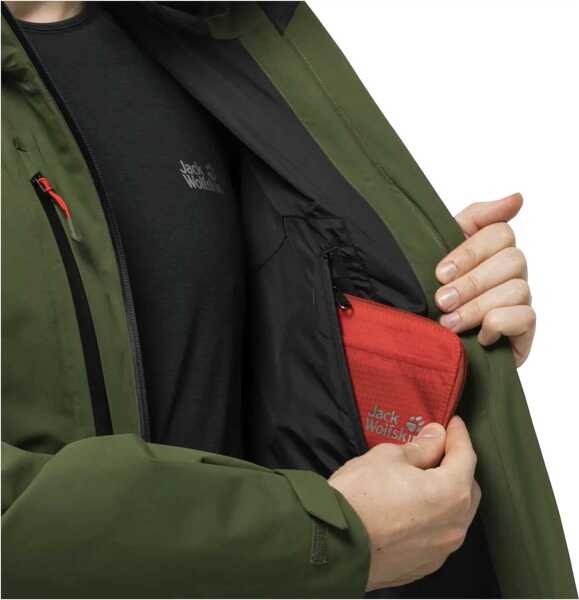 Jachete Jack Wolfskin Eagle Peak 2l Jkt M Green Barbati (BM 16131935) 4