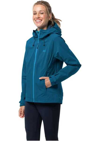 Jachete Jack Wolfskin Highest Peak 3l Jkt W Blue Femei (BM 16131953) 3
