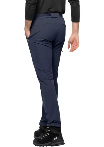 Pantaloni de trening Jack Wolfskin Holdsteig Pants M Navy Barbati (BM 16132019) 3
