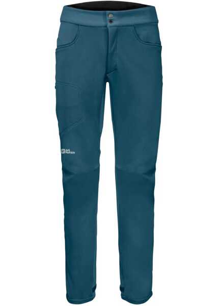 Pantaloni de trening Jack Wolfskin Morobbia Pants M Blue Barbati (BM 16132022) 1