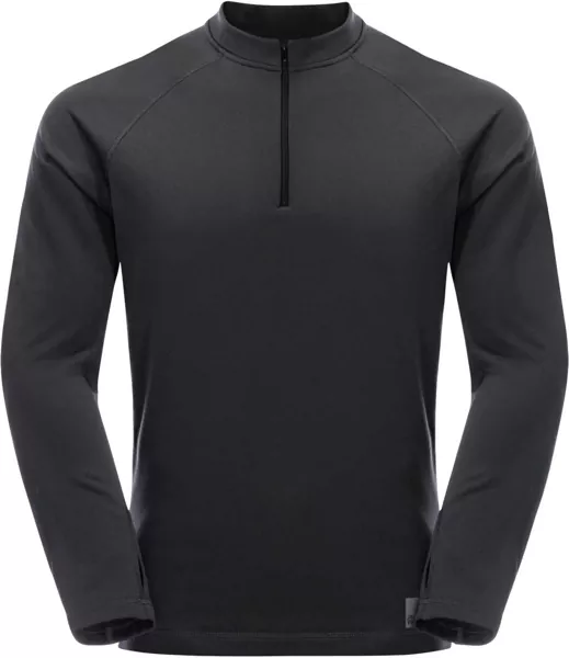 Pulovere casual Jack Wolfskin Bike Commute Fleece HZ M Black Barbati (BM 16132046) 1